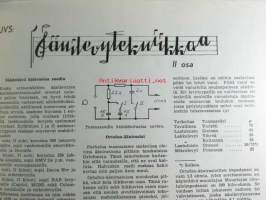 Tekniikan Maailma 1954 nr 3, sis. mm. seur. artikkelit / kuvat / mainokset; Kansikuvassa yliääninopeuskone Douglas X-3, Kopioiminen  valokuvausmenetelmällä,