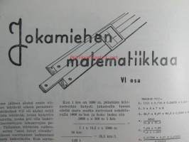 Tekniikan Maailma 1954 nr 3, sis. mm. seur. artikkelit / kuvat / mainokset; Kansikuvassa yliääninopeuskone Douglas X-3, Kopioiminen  valokuvausmenetelmällä,