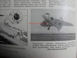 Tekniikan Maailma 1954 nr 3, sis. mm. seur. artikkelit / kuvat / mainokset; Kansikuvassa yliääninopeuskone Douglas X-3, Kopioiminen  valokuvausmenetelmällä,