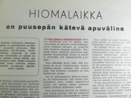 Tekniikan Maailma 1954 nr 5, sis. mm. seur. artikkelit / kuvat / mainokset; Kansikuvassa Frankfurtin messu-uutuus sähköraketti, &quot;Minisub&quot; jokamiehen sukellusvene,