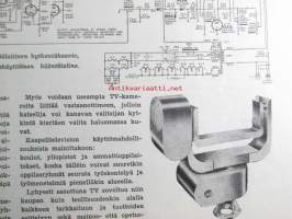 Tekniikan Maailma 1954 nr 8, sis. mm. seur. artikkelit / kuvat / mainokset; Kannessa pienoiskamera Colibri, Kameran sähkömagneettinen laukaisija, 4W