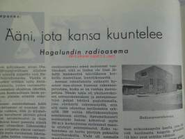 Tekniikan Maailma 1954 nr 8, sis. mm. seur. artikkelit / kuvat / mainokset; Kannessa pienoiskamera Colibri, Kameran sähkömagneettinen laukaisija, 4W