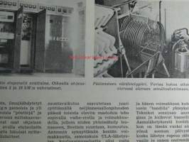 Tekniikan Maailma 1954 nr 8, sis. mm. seur. artikkelit / kuvat / mainokset; Kannessa pienoiskamera Colibri, Kameran sähkömagneettinen laukaisija, 4W