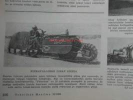 Tekniikan Maailma 1954 nr 12, sis. mm. seur. artikkelit / kuvat / mainokset; Kansikuvassa rikostutkimuskeskuksen projektiomikroskooppi, Hälytyslaite luotettava