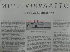 Tekniikan Maailma 1954 nr 12, sis. mm. seur. artikkelit / kuvat / mainokset; Kansikuvassa rikostutkimuskeskuksen projektiomikroskooppi, Hälytyslaite luotettava