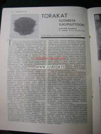 Kotiliesi 1932 nr 9 (kansi Martta Wendelin ) Toukokuu 1932. Askarteluohje: vesiratas. Artikkeli Torakat Suomesta sukupuuttoon.Värikuvassa matto, mallin nimi