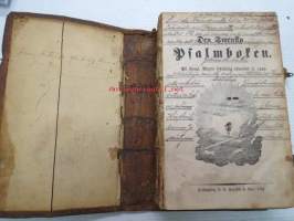 Den Swenska Psalmboken På kongl. Maj:ts befallning öfwersedd år 1695, Helsingfors, J.C. Frenckell &amp; Son, 1862 -ruotsinkielinen virsikirja