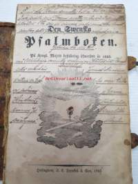 Den Swenska Psalmboken På kongl. Maj:ts befallning öfwersedd år 1695, Helsingfors, J.C. Frenckell &amp; Son, 1862 -ruotsinkielinen virsikirja