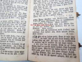 Den Swenska Psalmboken På kongl. Maj:ts befallning öfwersedd år 1695, Helsingfors, J.C. Frenckell &amp; Son, 1862 -ruotsinkielinen virsikirja