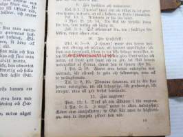 Den Swenska Psalmboken På kongl. Maj:ts befallning öfwersedd år 1695, Helsingfors, J.C. Frenckell &amp; Son, 1862 -ruotsinkielinen virsikirja