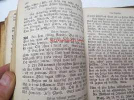 Den Swenska Psalmboken På kongl. Maj:ts befallning öfwersedd år 1695, Helsingfors, J.C. Frenckell &amp; Son, 1862 -ruotsinkielinen virsikirja