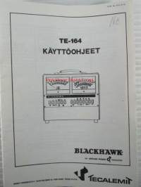 Blackhawk TE-164 - Testerin käyttöopas