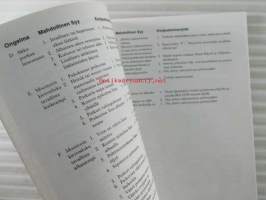 Mercury ulkoperämoottori - Omistajan huolto- ja takuukäsikirja