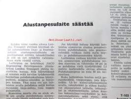 Diesel-lehti 1970 nr 1-2 -runsas mainoskuvitus työkoneista ja moottoreista