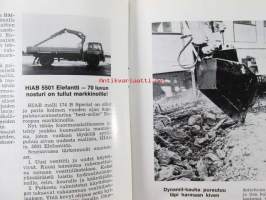 Diesel-lehti 1970 nr 1-2 -runsas mainoskuvitus työkoneista ja moottoreista