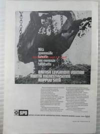 Diesel-lehti 1970 nr 1-2 -runsas mainoskuvitus työkoneista ja moottoreista