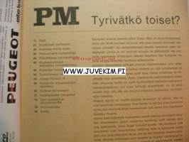 Purje ja Moottori 1970 nr 6 -mm. Suomalainen alumiiniristeilijä, Huokeat huvitroolarit, Ensimmäinen luovisivu, Renault 12, Purjehdus kutsuu miksi et tule mukaan