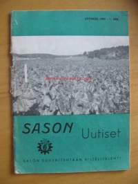 Sason uutiset 1959 syyskuu, 1 vsk. - Salon sokeritehtaan viljelijälehti