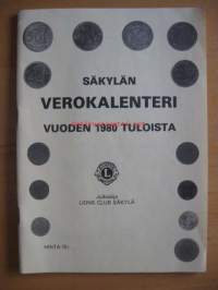 Säkylän verokalenteri 1980
