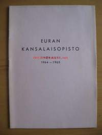 Euran Kansalaisopisto työkausi 1964-1965