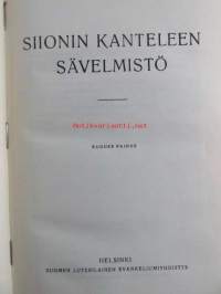 Siionin kanteleen sävelmistö