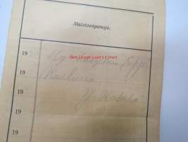 Lukutodistus - Lastenkoulutodistus, Lukukinkeritodistus 1930, Elli Hilja Iloona Savimäki, Kumilan kylä &quot; &quot;Hyväksytty rippikouluun&quot;