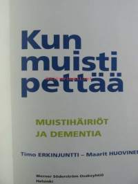 Kun muisti pettää - Muistihäiriöt ja dementia