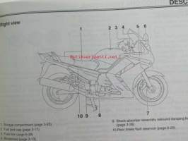 Yamaha FJR1300A Owner&#039;s Manual - Käyttöohje