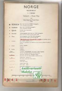 Veikatr over Norge - Shell - 1956.