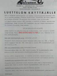 Apex teho- ja vakio rengassarjat mäntäsarjoille