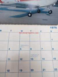 Piper 1978 KeepFlying wall calendar -seinäkalenteri