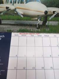 Piper 1979 Aviation Planning Calendar, wall calendar -seinäkalenteri