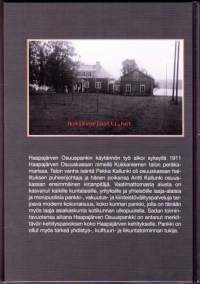 Vuosisata toimintaa kotiseudun parhaaksi.  Haapajärven Osuuspankin 100-vuotishistoria.