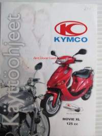 Kymco Movie XL 125cc - Käyttöohjeet