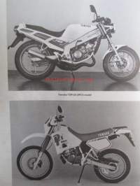 Yamaha TZR125 &amp; DT125R 1987 to 1991 124cc - Owner´s Workshop Manual - Omistajan huolto-ohjekirja
