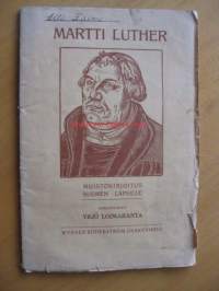 Martti Luther 1517-1917 : muistokirjoitus Suomen lapsille