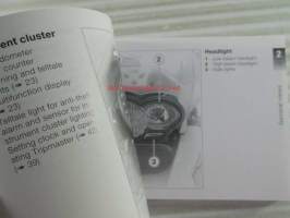 BMW R 1200 GS Rider&#039;s Manual - ( Omistajan käsikirja englanniksi. ) Koko 11 x 15 cm