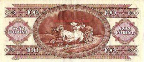 Unkari  100 Forint 1984  seteli