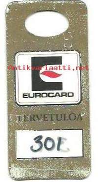 Visa / Eurocard -  narikkalappu