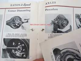 Eaton 2-speed axles - Service and maintenance procedure -huolto-ohjekirja