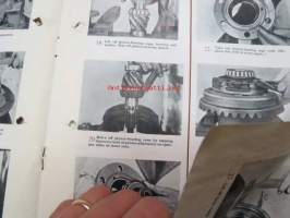 Eaton 2-speed axles - Service and maintenance procedure -huolto-ohjekirja