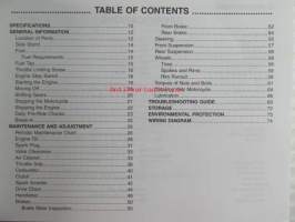 Suzuki DR-Z110 Owner&#039;s Manual - Omistajan käsikirja