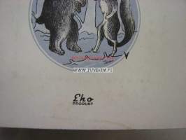 Rävens och Björnens fiskafänge (en gammal sagobok från 1940-talet)