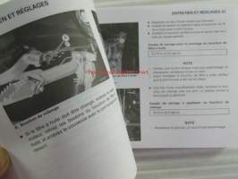 Suzuki DR-Z110 Owner&#039;s Manual - Omistajan käsikirja