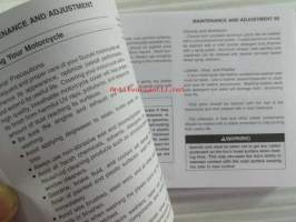 Suzuki DR-Z110 Owner&#039;s Manual - Omistajan käsikirja