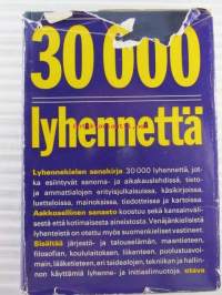 30 000 lyhennettä