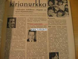 Kotiliesi 1936 nr 21 kansi Martta Wendelin, Englannin leskikuningattaren kuninkaallinen nukketalo - nukketalon historiaa, kahden tyhjäkätisen tarina - Käkisalmen