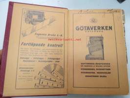 Edbergs trävarubok -puutavaramiehen käsikirja ruotsiksi