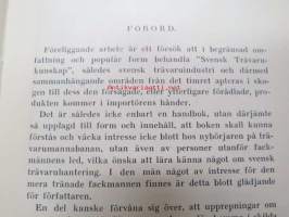 Edbergs trävarubok -puutavaramiehen käsikirja ruotsiksi