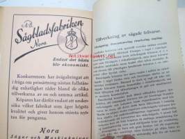 Edbergs trävarubok -puutavaramiehen käsikirja ruotsiksi
